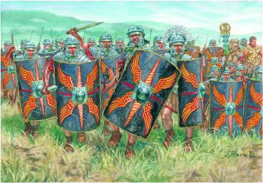 Italeri: 6047 Römische Infanterie 1. Jahrhundert 1:72
